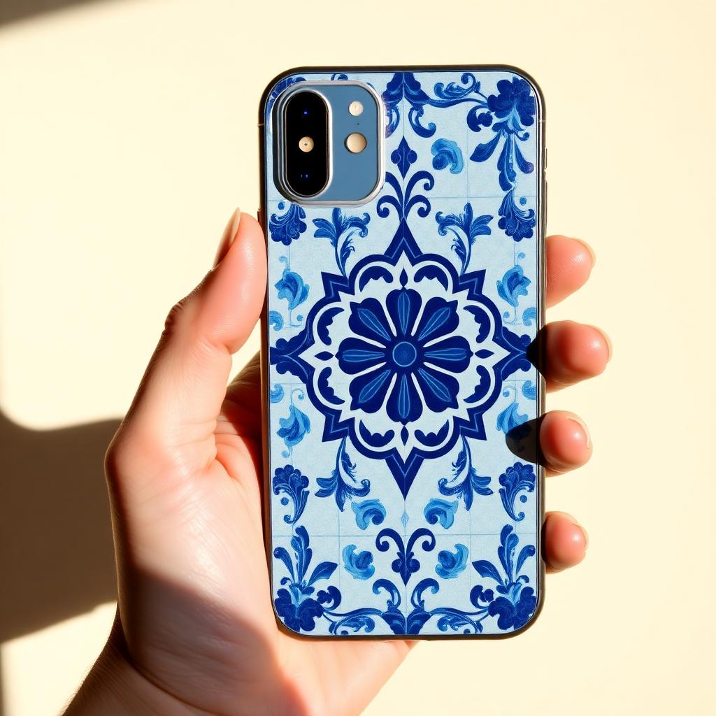 Capas inspiradas em azulejos